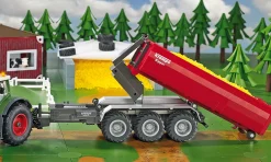 Siku Anhänger*3-Achs-Hakenliftfahrgestell mit Mulde