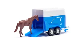 Siku Hofleben|Transport*Jeep mit Pferdeanhänger