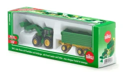 Siku Anhänger|Traktoren*John Deere mit Frontlader und Anhänger