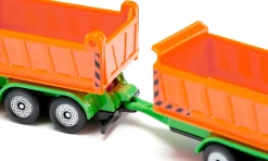 Siku Baustelle*LKW mit Kippmulde und Kippanhänger