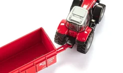 Siku Transport|Anhänger*Massey Ferguson Traktor mit Anhänger