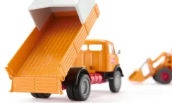 Siku Transport & Beladung|Baustelle*Mercedes-Benz 710 mit Kramer 411 Radlader Bölling