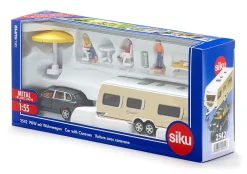 Siku Camping & Freizeit|Pkw*PKW mit Wohnwagen