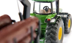 Siku Forst|Anhänger*Traktor mit Forstanhänger