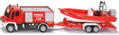 Siku Boote|Feuerwehr & Rettung*Unimog Feuerwehr mit Boot
