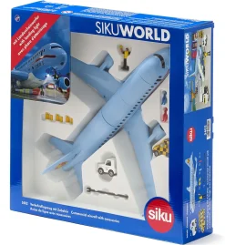 Siku Flugzeuge|Camping & Freizeit*Verkehrsflugzeug mit Zubehör