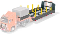 Siku Zubehör|Transport & Beladung*Zubehörset für CONTROL Tieflader und Zugmaschine